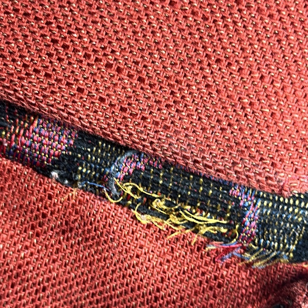 Abstract multicolored tapestry backpack - Picture 7 of 11